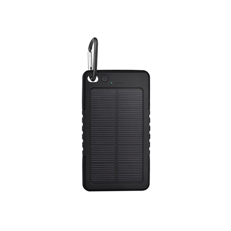 6000mAh outdoor solar power bank waterproof shockproof dustproof portable charger