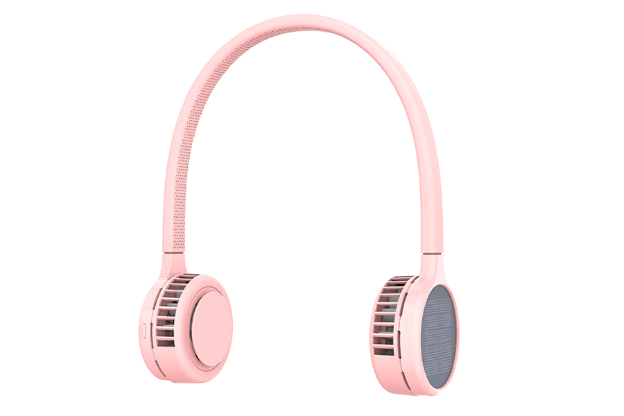 F01 Solar Soft Neck Fan