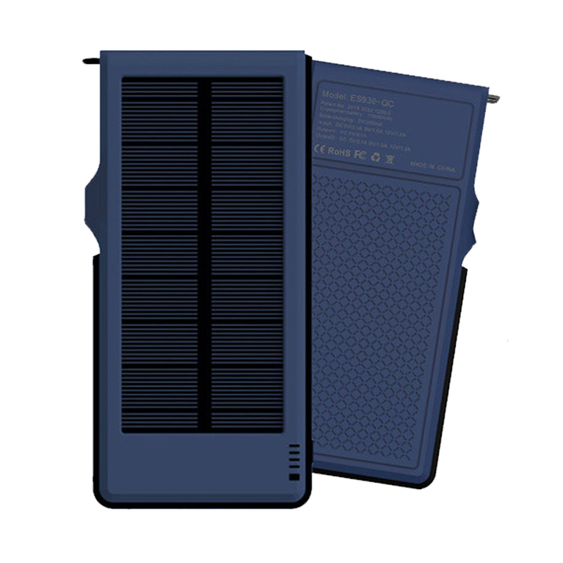  10000mAh power bank with mobile phone holder and Type-C fast charge USB for smart phones and tablet pc